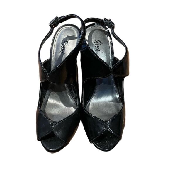 3 for $30! Fiona black heeled shoes - Picture 7 of 7